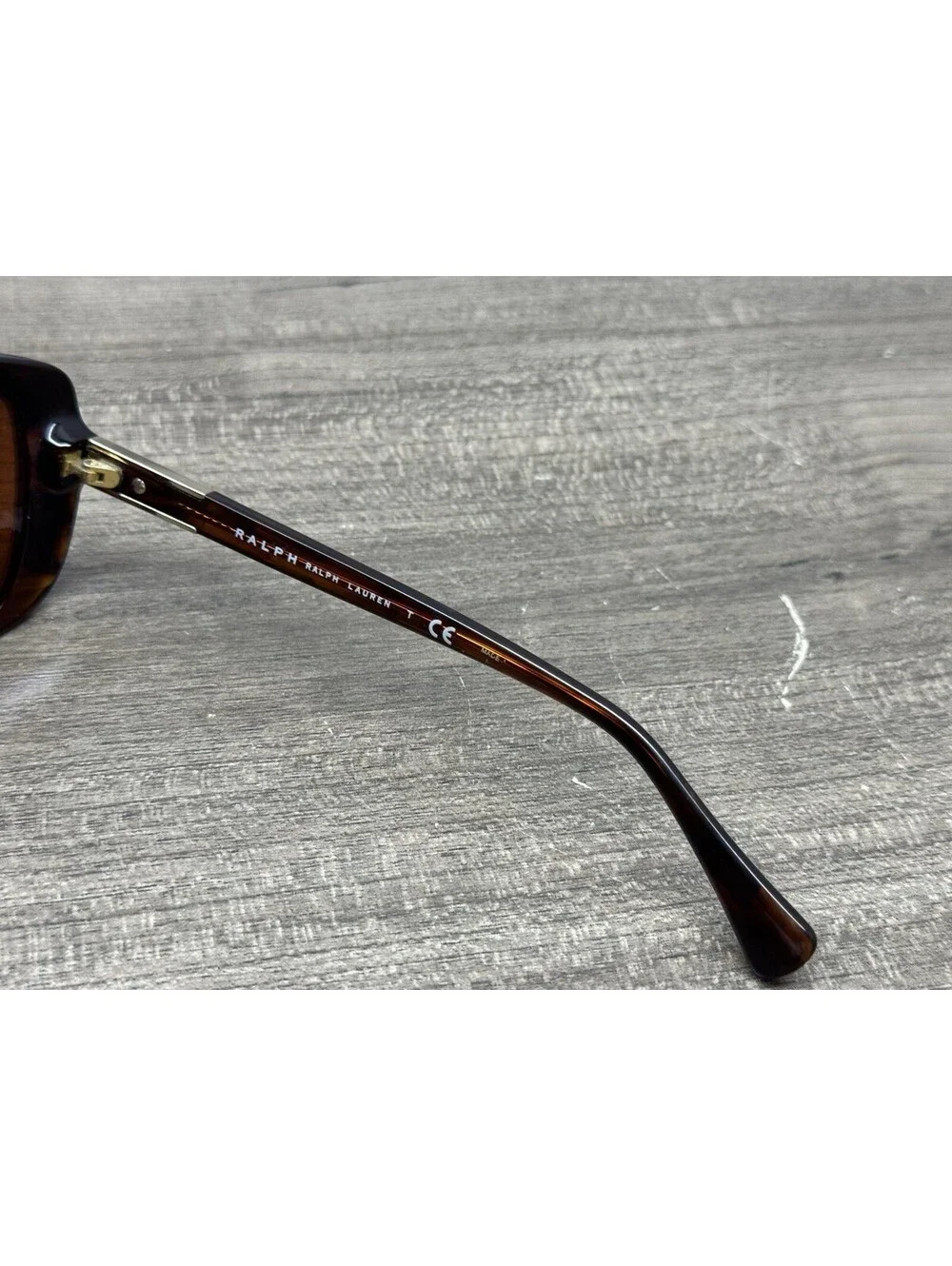 Ralph Lauren Brown Tortoise Gold Oversized Eyeglasses RA5223 1625/13 57[]16-140